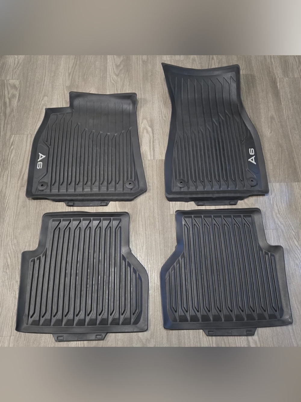2020-2026 Audi A6 OEM All Weather Rubber Floor Mats Set